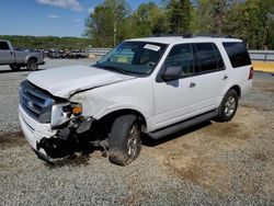 Salvage cars for sale from Copart Concord, NC: 2010 Ford Expedition XLT