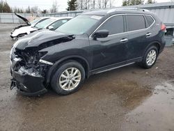 Vehiculos salvage en venta de Copart Bowmanville, ON: 2017 Nissan Rogue SV