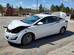 Hyundai salvage cars for sale: 2015 Hyundai Elantra SE