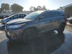 Salvage cars for sale at Hayward, CA auction: 2018 Toyota Highlander SE