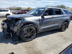 Salvage cars for sale from Copart Las Vegas, NV: 2021 Ford Explorer ST
