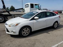 Salvage cars for sale from Copart Moraine, OH: 2012 Ford Focus SEL