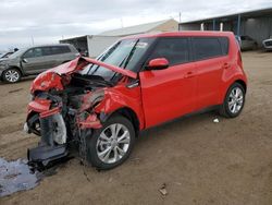 Salvage cars for sale at Brighton, CO auction: 2016 KIA Soul +