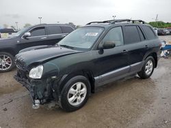 Salvage cars for sale at Indianapolis, IN auction: 2006 Hyundai Santa FE GLS