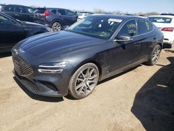 Salvage cars for sale at Elgin, IL auction: 2022 Genesis G70 Base