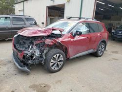 Salvage cars for sale at Ham Lake, MN auction: 2021 Nissan Rogue SV