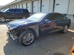 Salvage cars for sale at Louisville, KY auction: 2023 Infiniti Q50 Luxe