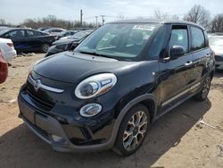 Fiat salvage cars for sale: 2014 Fiat 500L Trekking