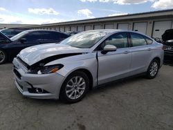 Salvage cars for sale at Louisville, KY auction: 2016 Ford Fusion S