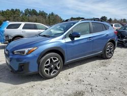 Vehiculos salvage en venta de Copart Mendon, MA: 2018 Subaru Crosstrek Limited