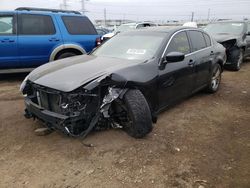 Salvage cars for sale at Elgin, IL auction: 2010 Infiniti G37