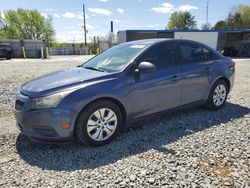 Salvage cars for sale from Copart Mebane, NC: 2013 Chevrolet Cruze LS