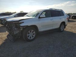 Salvage cars for sale from Copart Houston, TX: 2012 Toyota Highlander Base