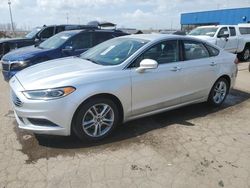 Vehiculos salvage en venta de Copart Woodhaven, MI: 2018 Ford Fusion SE