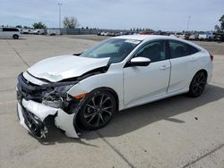 Salvage cars for sale from Copart Sacramento, CA: 2019 Honda Civic Sport