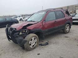 Honda CR-V EX salvage cars for sale: 2004 Honda CR-V EX