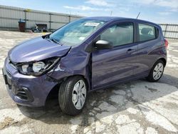 Salvage cars for sale from Copart Walton, KY: 2016 Chevrolet Spark LS