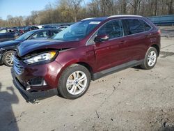 Salvage cars for sale at Ellwood City, PA auction: 2020 Ford Edge SEL