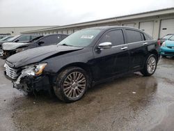 Salvage cars for sale at Louisville, KY auction: 2011 Chrysler 200 Limited