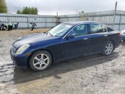 Salvage cars for sale from Copart Arlington, WA: 2004 Infiniti G35