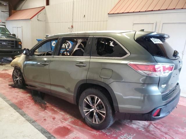 2016 Toyota Highlander XLE