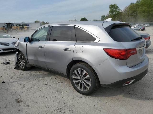 2016 Acura MDX Technology