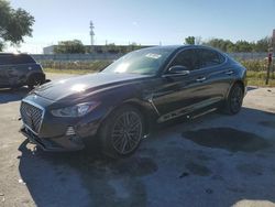 Salvage cars for sale at Orlando, FL auction: 2019 Genesis G70 Advanced