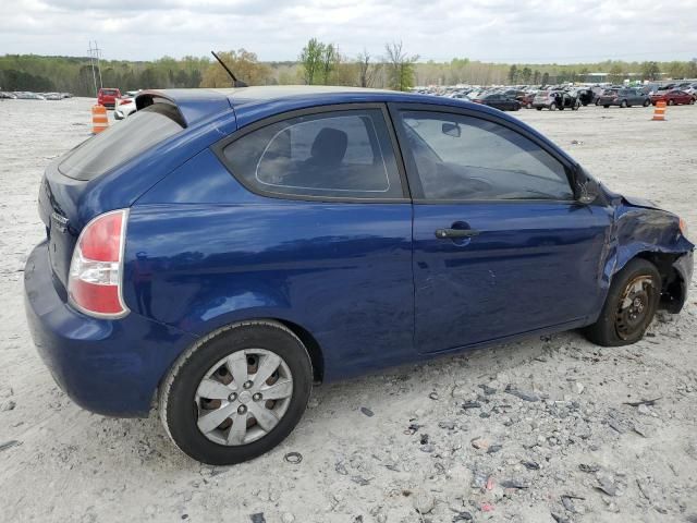 2010 Hyundai Accent Blue