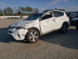 Salvage cars for sale from Copart Spartanburg, SC: 2017 Toyota Rav4 XLE