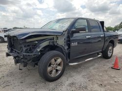 Salvage cars for sale from Copart Houston, TX: 2017 Dodge RAM 1500 SLT