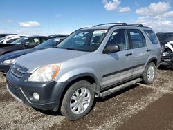 Honda crv salvage cars for sale: 2006 Honda CR-V LX