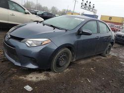 Salvage cars for sale from Copart Columbus, OH: 2014 Toyota Corolla L