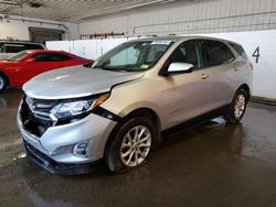 Salvage cars for sale at Candia, NH auction: 2018 Chevrolet Equinox LT