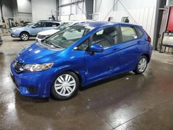 Vehiculos salvage en venta de Copart Ham Lake, MN: 2017 Honda FIT LX