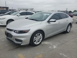 2018 Chevrolet Malibu LT en venta en Grand Prairie, TX