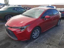 Toyota salvage cars for sale: 2020 Toyota Corolla LE