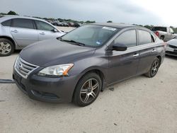 Vehiculos salvage en venta de Copart San Antonio, TX: 2013 Nissan Sentra S