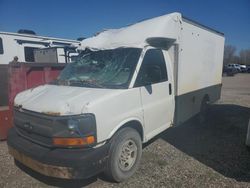 Salvage trucks for sale at Davison, MI auction: 2004 Chevrolet Express G3500