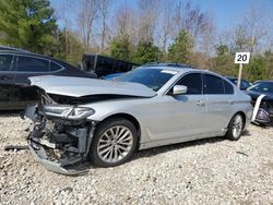 BMW salvage cars for sale: 2021 BMW 530 XI