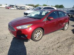 Salvage cars for sale at Sacramento, CA auction: 2016 Ford Focus SE