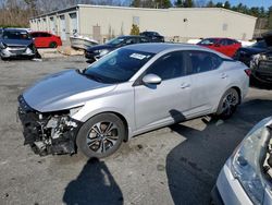Salvage cars for sale at Exeter, RI auction: 2021 Nissan Sentra SV