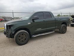 Salvage cars for sale from Copart Houston, TX: 2010 Toyota Tundra Double Cab SR5