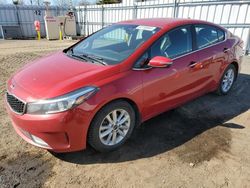 Salvage cars for sale at Bowmanville, ON auction: 2017 KIA Forte EX