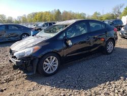 Vehiculos salvage en venta de Copart Chalfont, PA: 2014 KIA Forte LX