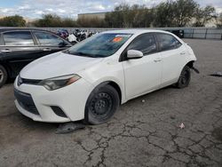 Salvage cars for sale at Las Vegas, NV auction: 2014 Toyota Corolla L