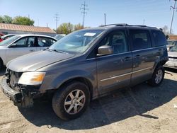 Salvage cars for sale from Copart Columbus, OH: 2010 Chrysler Town & Country Touring