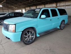 Salvage cars for sale from Copart Phoenix, AZ: 2004 Cadillac Escalade ESV