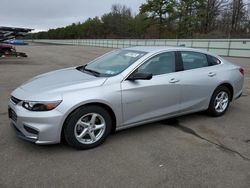 Salvage cars for sale from Copart Brookhaven, NY: 2016 Chevrolet Malibu LS