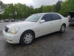 Salvage cars for sale at Austell, GA auction: 2001 Lexus LS 430