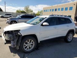 Salvage cars for sale at Littleton, CO auction: 2015 Jeep Cherokee Latitude
